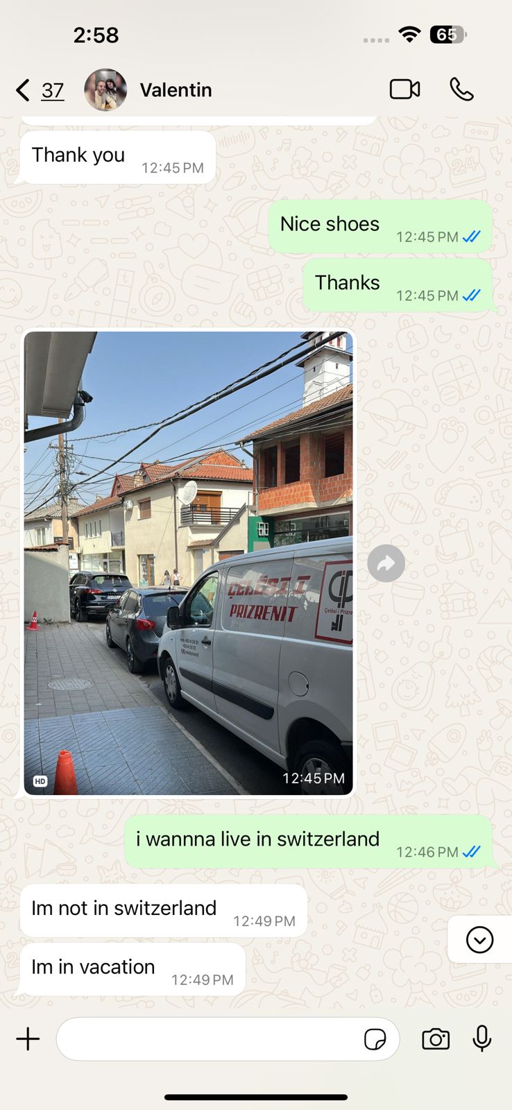 WhatsApp Betrugsnachrichten Valentin Krasniqi